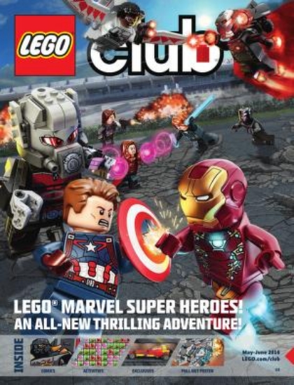 Picture of LEGO CLUB - Marvel Super Heroes! May-June 2016 SINGLE ISSUE MAGAZINE