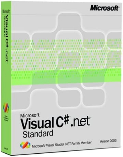 Picture of Microsoft Visual C# .NET Standard 2003 Old Version