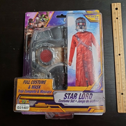 Picture of Marvel Guardians of the Galaxy Star Lord Full Dress-up Costume & Mark, Size 8-10