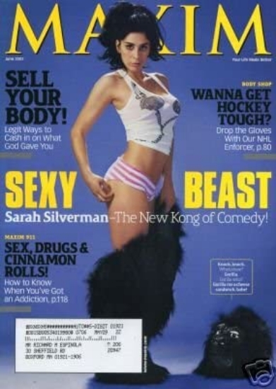 Picture of SARAH SILVERMAN MAXIM MAGAZINE JUNE 2007