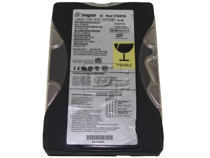 Picture of Seagate ST340810A 40 GB IDE HARD DRIVE