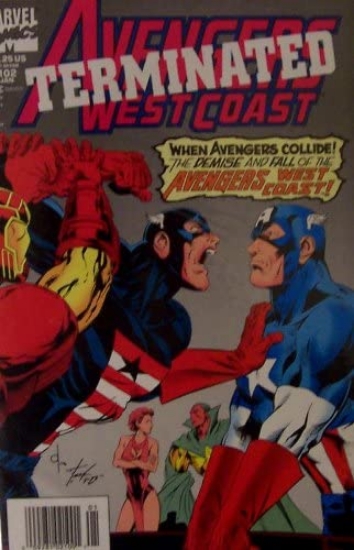 Picture of Avengers West Coast #102 (Vol. 2, No. 102, January 1994) [Comic] Marvel Comics