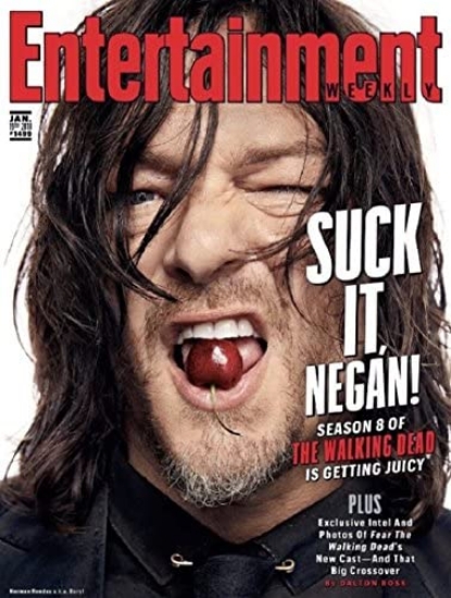 Picture of Entertainment Weekly January 19 2018 Norman Reedus The Walking Dead cover