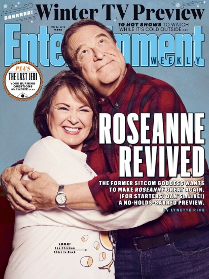 Picture of Entertainment Weekly Magazine (January 12, 2018) Roseanne Revived Cover