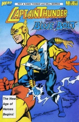 Picture of Captain Thunder and Blue Bolt Comic Book (Volume 1, Number 1, September 1987) 