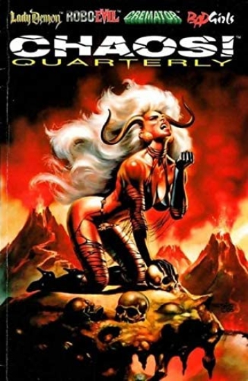 Picture of CHAOS! QUARTERLY #2 featuring Lady Death, Boris Vallejo (cover artist)