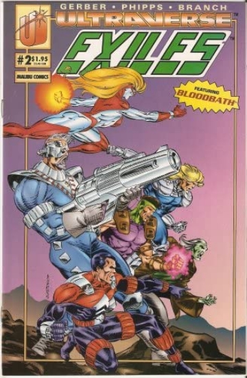 Picture of Exiles #2 (Ultraverse) September 1993 [Comic]