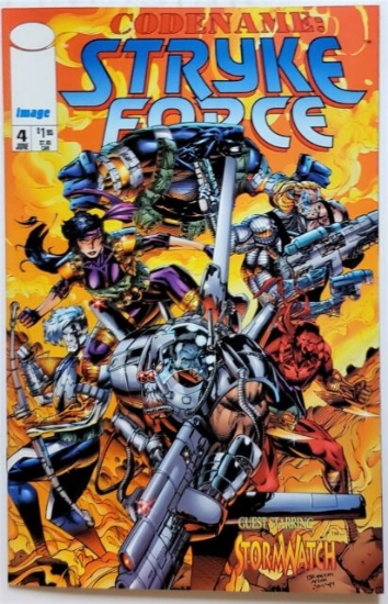 Picture of Codename Stryke Force #4 Image 1994 [Comic]