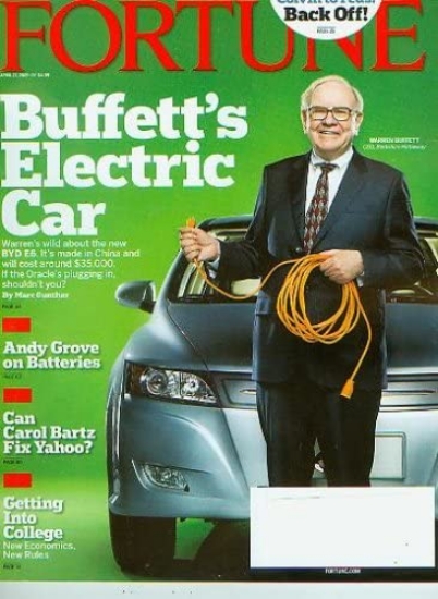 Picture of Fortune Magazine April 27 2009 Warren Buffett, Vol. 159 No. 8)