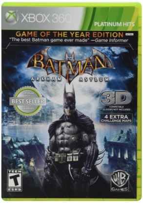Picture of Batman: Arkham Asylum [Game of the Year Edition] (Platinum Hits) [video game]