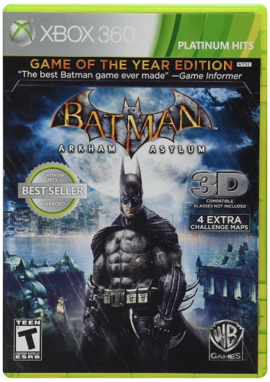 Picture of Batman: Arkham Asylum [Game of the Year Edition] (Platinum Hits) [video game]