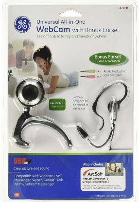 Picture of GE 98650 Webcam and Headset Kit