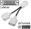 Picture of HP DMS-59 DVI Dual-head Connector Cable 338285-009