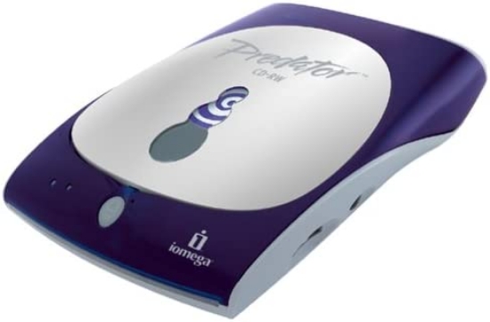 Picture of Iomega Predator External 24x10x40 USB CD-RW Drive