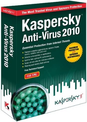 Picture of Kaspersky Antivirus 2010 1-User [OLD VERSION]