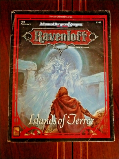 Picture of Islands Of Terror - Ravenloft Official Campaign Accessory Rr4, Advanced Dungeon & Dragons, 2nd Edition, Tsr 9348 [Paperback]