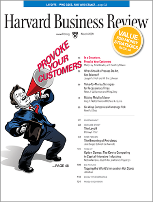 Picture of Harvard Business Review (March, 2009) [Paperback]