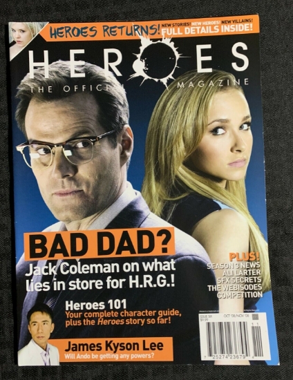 Picture of Heroes The Official Magazine October/November 2008