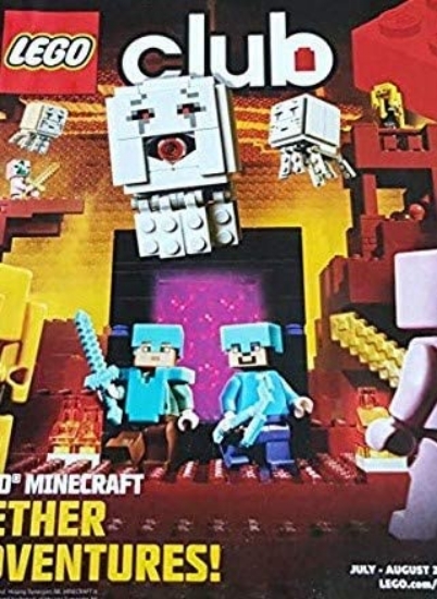 Picture of Lego Club Magazine July August 2015 Minecraft