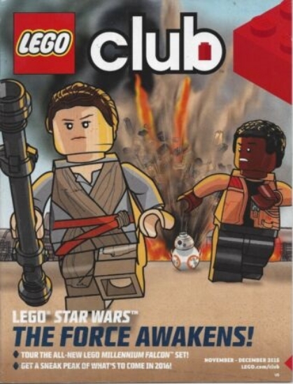 Picture of LEGO Club Magazine November/December 2015 Star Wars The Force Awakens