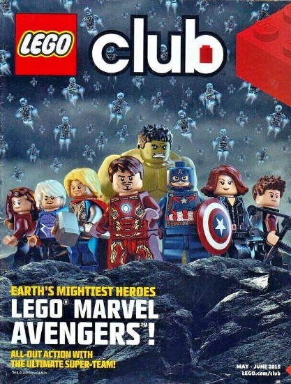 Picture of Lego Club, May-June 2015 (Marvel Avengers!)