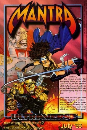 Picture of Mantra #1 (Ultraverse) 1993 [Comic]