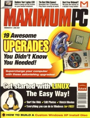 Picture of Maximum PC, June 2007 Issue