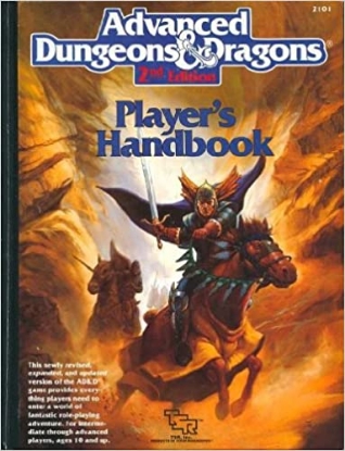 Picture of Player's Handbook, Advanced Dungeons & Dragons, 2nd Edition, Tsr 2101 [Hardcover]