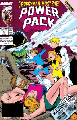 Picture of Power Pack, Vol. 1, No. 43, Jan. 1989, Revenge of the Boogyman, Part 2 [Paperback]