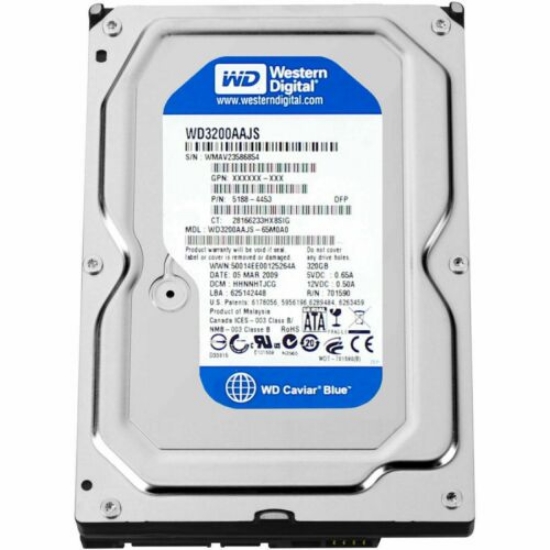 Picture of Western Digital WD3200AAJS 320GB Hard Drive