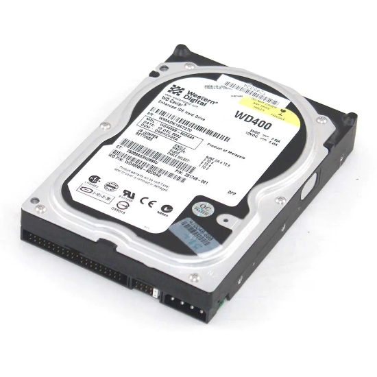 Picture of Western Digital Part # WD400BB-00FJA0 400GB Internal 3.5 Inch IDE Hard Drive