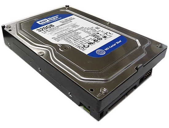 Picture of Western Digital Part # WD3200JB-00KFA0 320GB Internal 3.5 Inch SATA Hard Drive