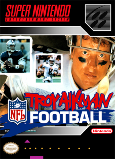 Picture of Snes Troy Aikman Football Super Nintendo [video game]