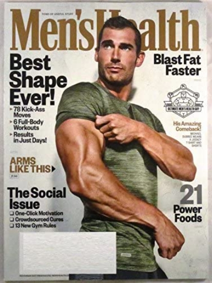 Picture of Men's Health Magazine (November, 2017) Michael Dubree Cover