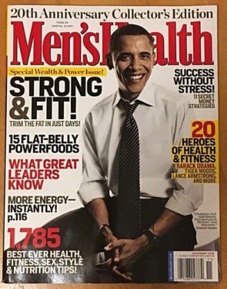 Picture of Men's Health, November 2008 (Barack Obama) (20th Anniversary Collector's Edition)