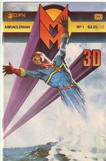 Picture of MIRACLEMAN 3-D, #1 ECLIPSE COMICS