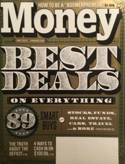 Picture of MONEY Magazine (May 2012) BEST DEALS on Everything 