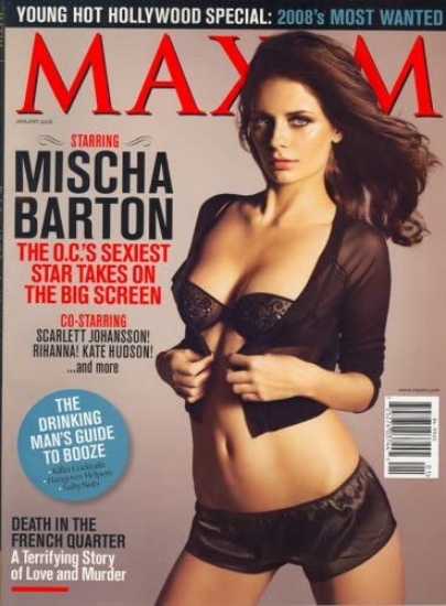 Picture of Maxim, January 2008 Issue