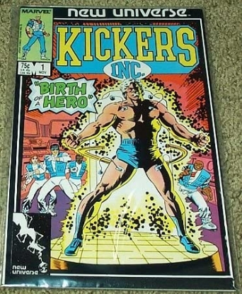 Picture of New Universe Kickers Inc. No. 1 "Birth of a Hero" [Comic]