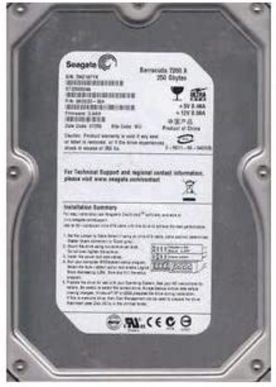 Picture of Seagate ST3250824A 250GB 3.5 7200rpm IDE 3.AAH WU