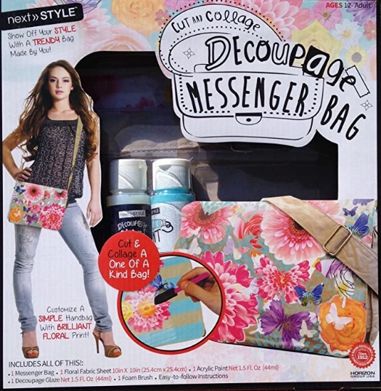 Picture of Next Style Decoupage Messenger Bag