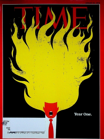 Picture of Time January 22, 2018 Donald Trump - Year One
