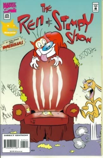 Picture of The Ren and Stimpy Show #25 : Obedience School (Marvel Comics)