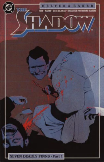 Picture of The Shadow #8 (Seven Deadly Finns Part 1, March 1988) [Comic]
