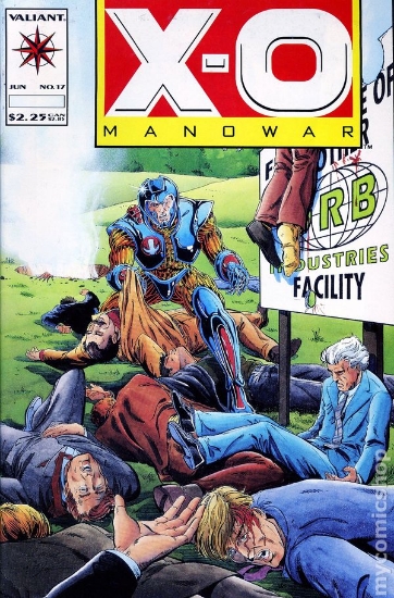 Picture of X-O Man O War No 17 [Comic]