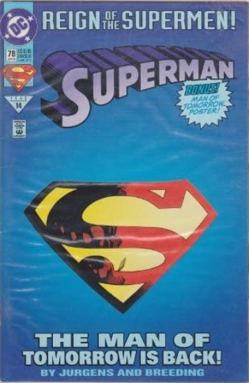 Picture of Superman 78 (14: The Man Of Tomorrow Is Back!) [Comic]